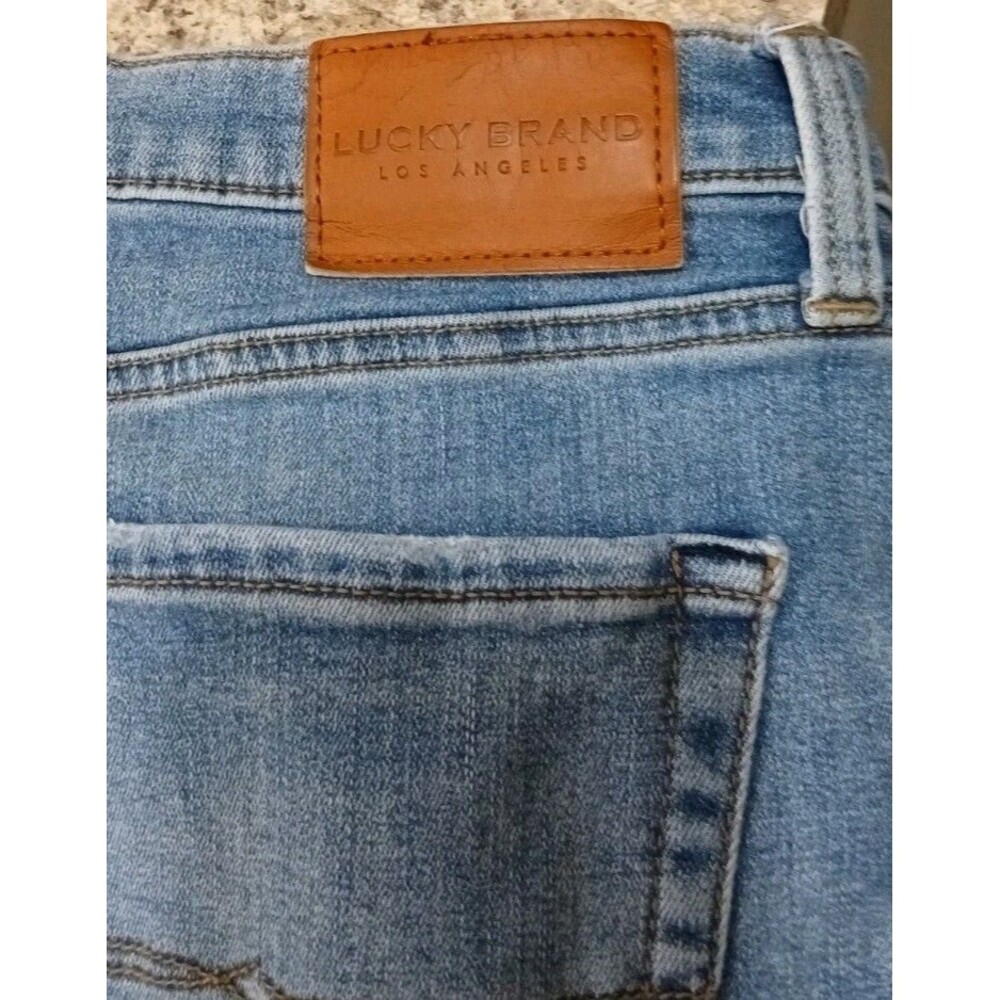 Lucky Brand 329 Straight Jeans Men 38x31 Light Wash Vintage Fit Denim - Picture 7 of 9